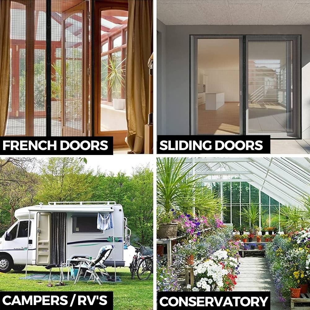 Magnetic Fly Screen Door 60cm (W) x 210cm (H), image 6