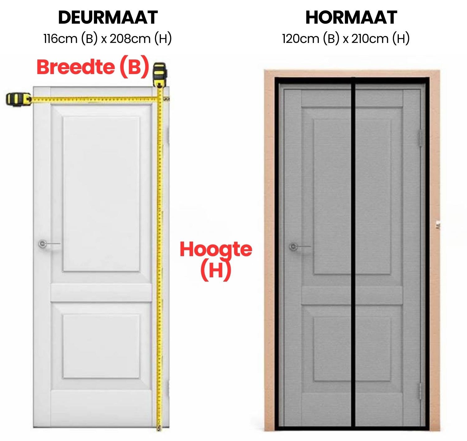 Magnetic Fly Screen Door 60cm (W) x 210cm (H), image 7