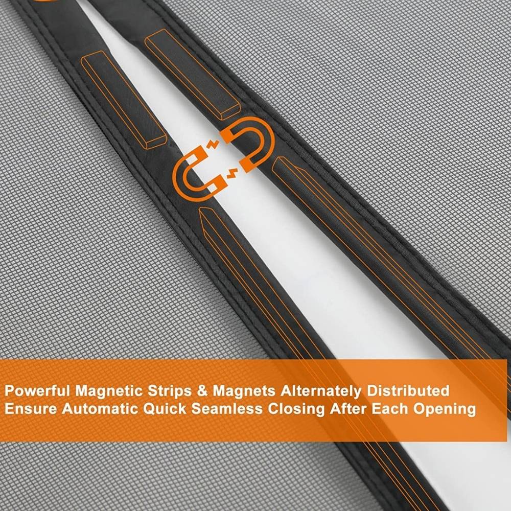 Magnetic Fly Screen Door 60cm (W) x 210cm (H), image 9